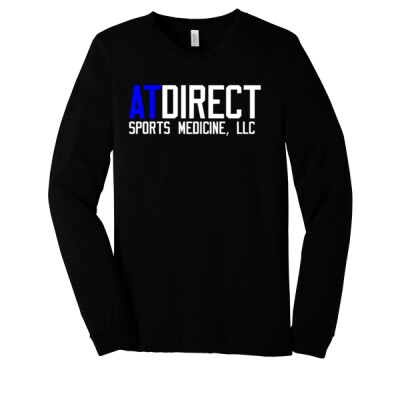 Unisex AT Direct Long Sleeve Dark Tri-Blend T-shirts Thumbnail