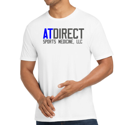 Unisex AT Direct Next Level White Tri-Blend T-shirt Thumbnail