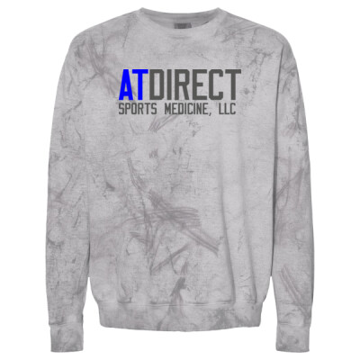 Unisex AT Direct Comfort Color Blast Crewneck Sweatshirt Thumbnail