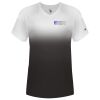Women's V-Neck Ombre T-Shirt Thumbnail